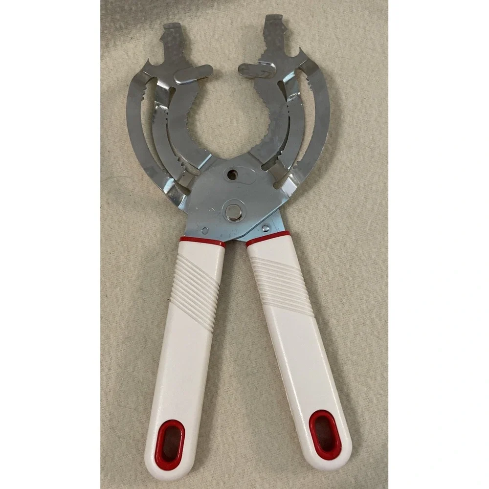 Universal Jar And Bottle Opener Nut Cracker Kitchen Tool Gadget Multi Tool Vtg